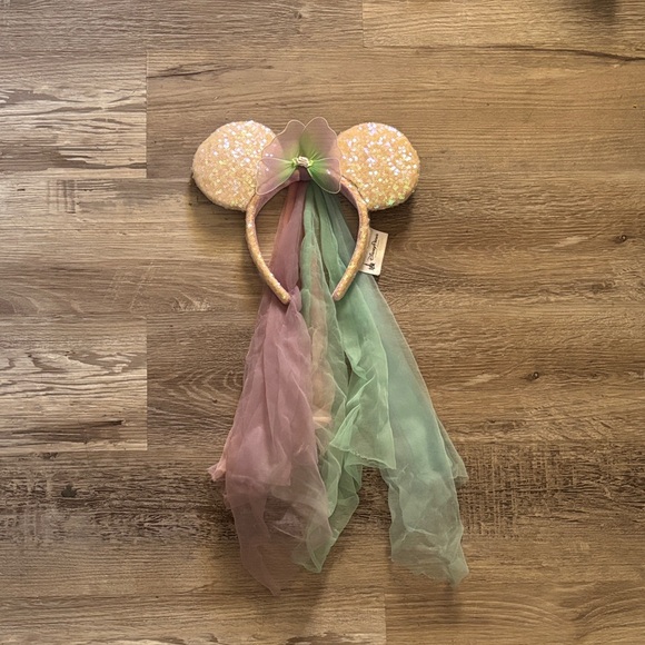 Disney Sequin Ears Headband with Pastel Tulle - Picture 1 of 6